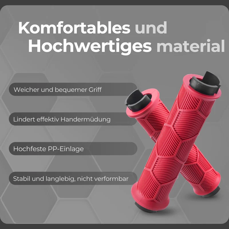 Fahrrad Lenkergriffe Doppelverschluss für 22,2 mm Lenke
