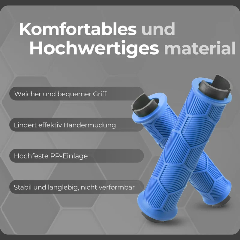 Fahrrad Lenkergriffe Doppelverschluss für 22,2 mm Lenke