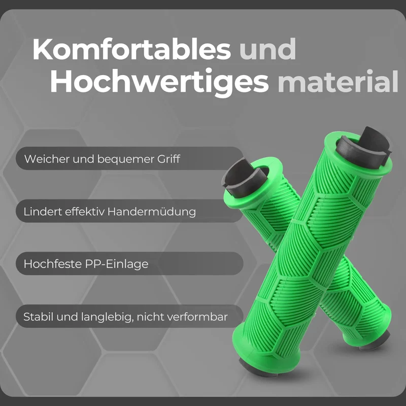 Fahrrad Lenkergriffe Doppelverschluss für 22,2 mm Lenke