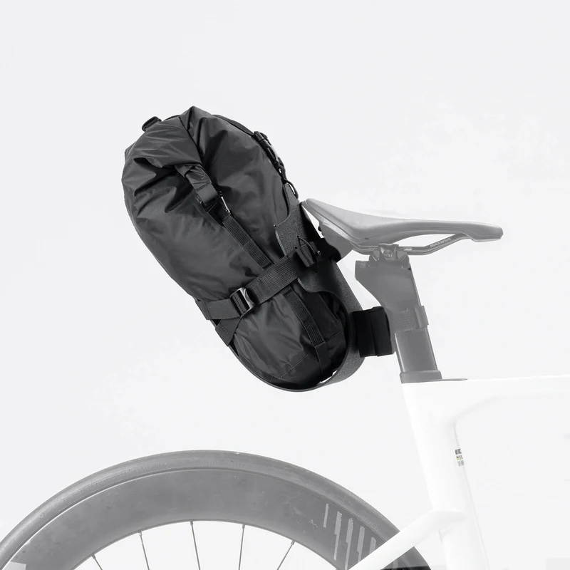 Bikepacking Heck-Gepäckträger + Wasserdichte Kompressionstasche Set