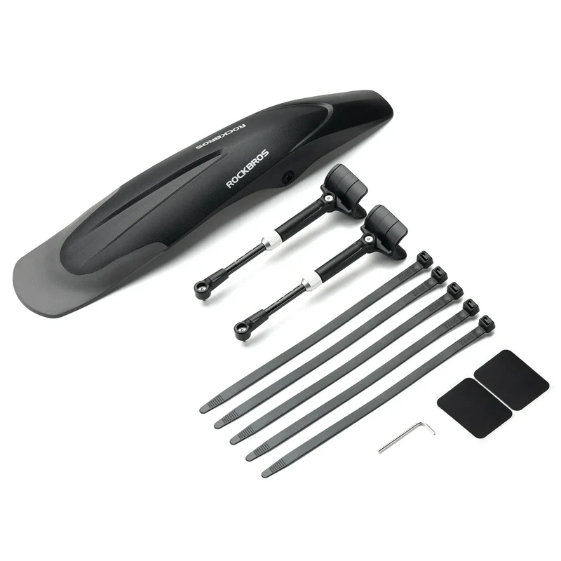 Fahrrad Schutzbleche Set Vorne/Hinten Verstellbare Flexible 26-29 zoll