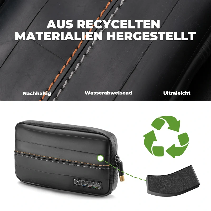 로드 투 스카이 Nachhaltige Beutel aus recycelten Reifen 0,4L