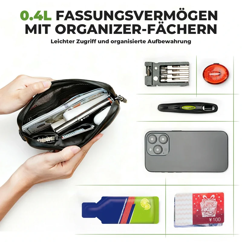 로드 투 스카이 Nachhaltige Beutel aus recycelten Reifen 0,4L