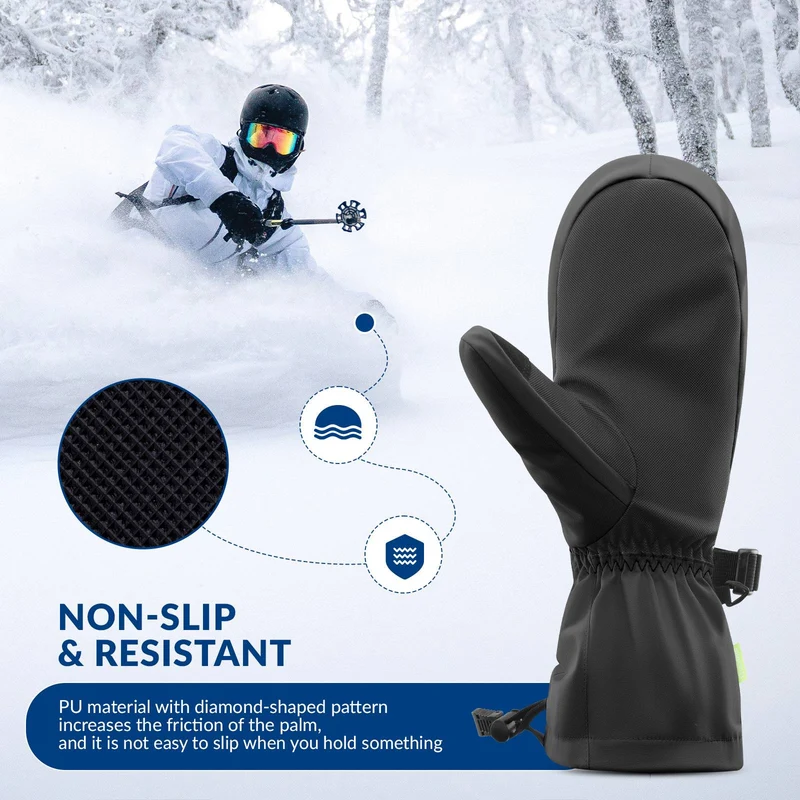 Herren & Damen을 위한 Qunature Winter Skihandschuhe