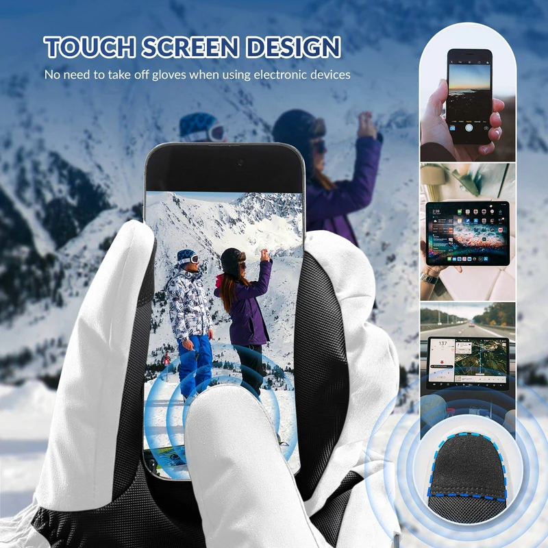 Herren & Damen을 위한 Qunature Winter Skihandschuhe