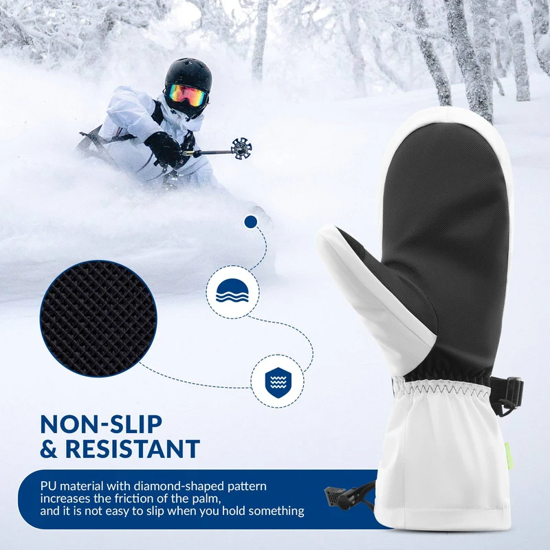 Herren & Damen을 위한 Qunature Winter Skihandschuhe