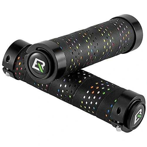 Lenkergriffe Anti-Rutsch Fahrradgriffe Lock-On Design Fahrrad Griffe