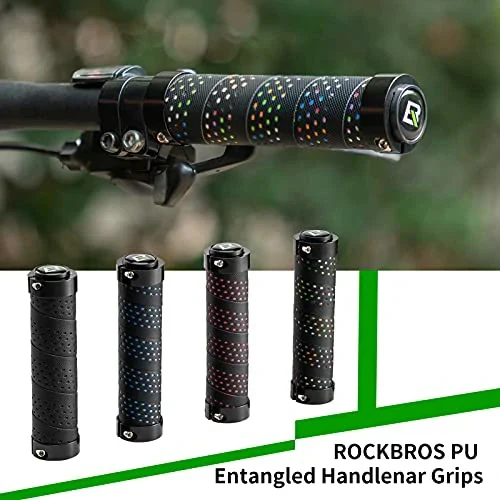 Lenkergriffe Anti-Rutsch Fahrradgriffe Lock-On Design Fahrrad Griffe