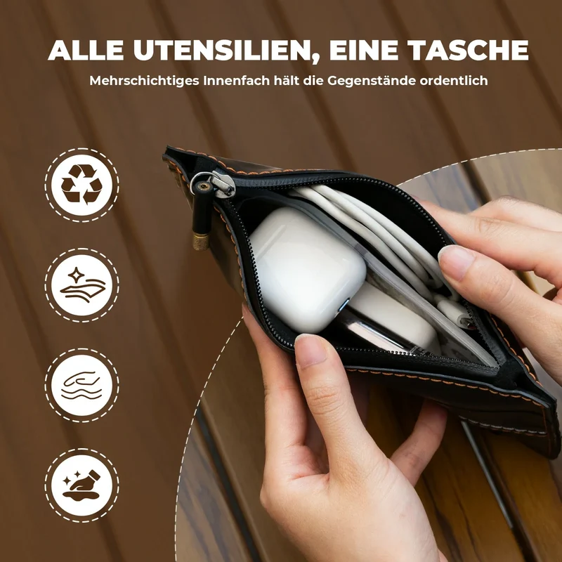로드 투 스카이 Nachhaltige Beutel aus recycelten Reifen 0,7L