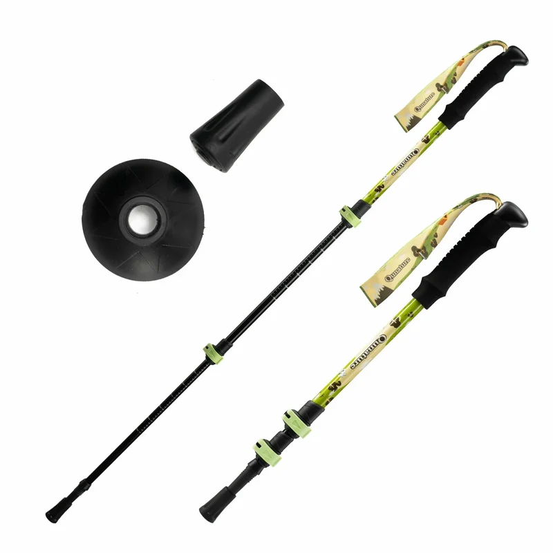 Qunature Wanderstöcke Kinder, 51–100cm 베르스텔바 Trekkingstöcke, 알루미늄 1개