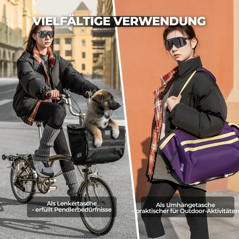 Brompton Faltradkorbtasche Fronttasche 16L를 위한 Fahrradlenkertasche