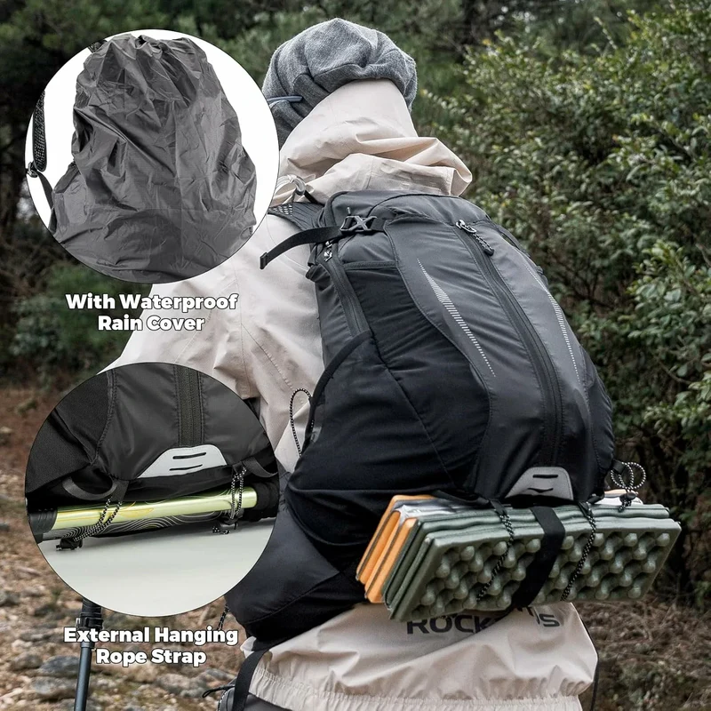 17L 아웃도어 배낭 (2L 수분 보충용 물통 포함)