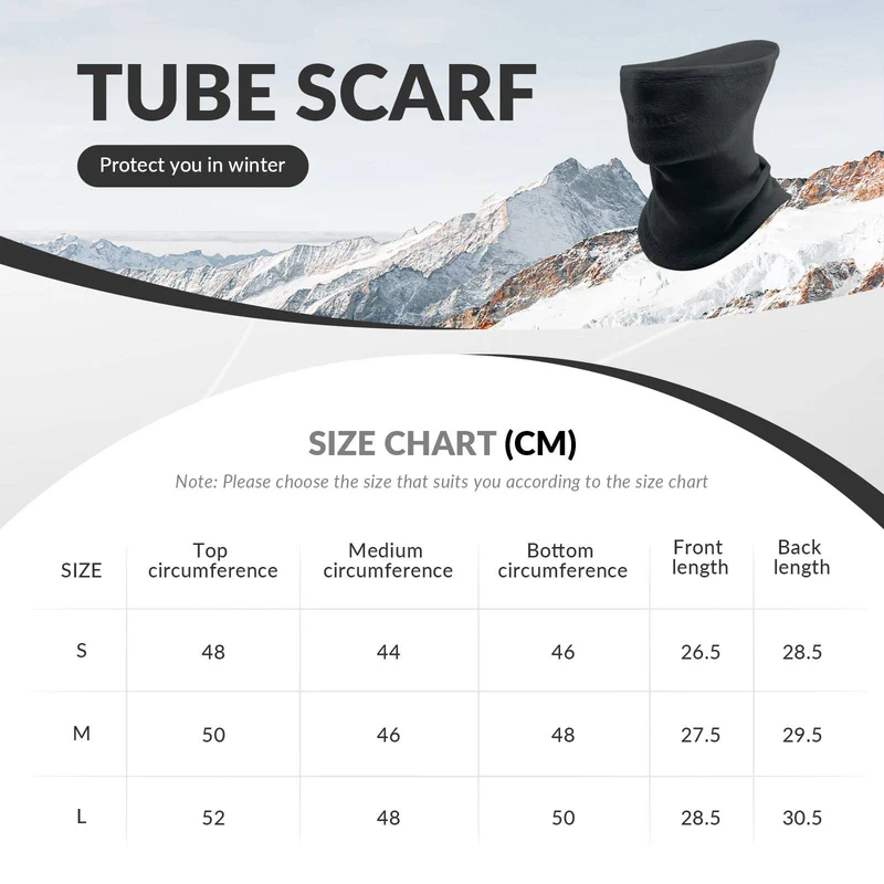 Qunature Winddichte Fleece Sturmhaube 발라클라바 스키마스크 웜