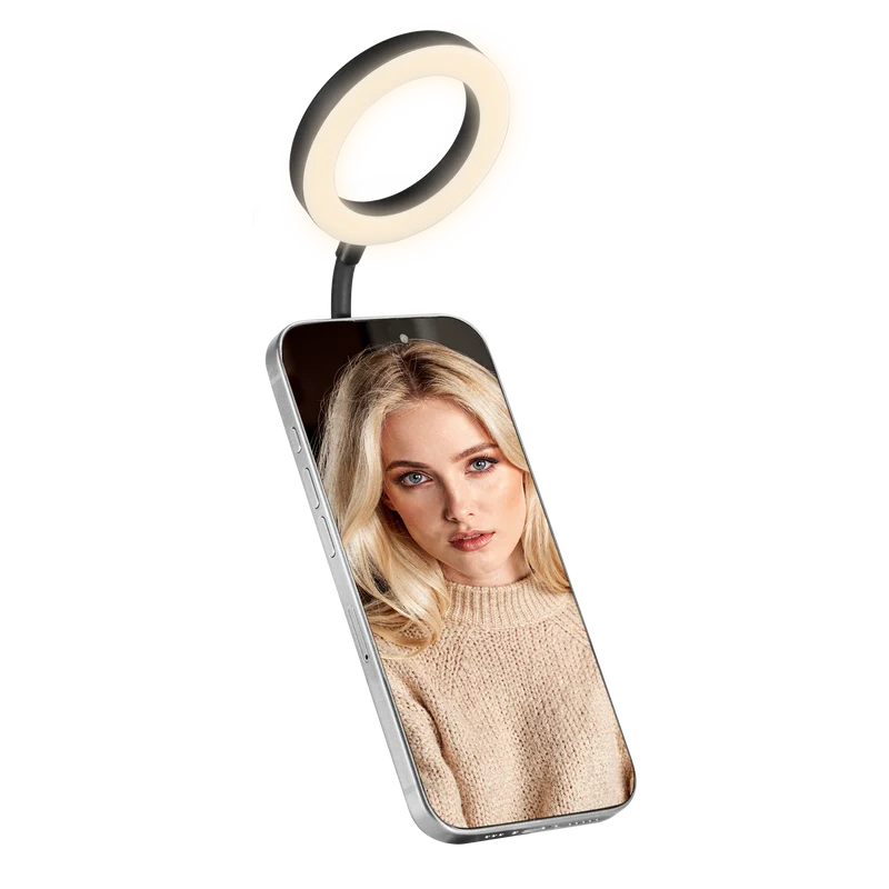 LUMIS Magnetisches LED-Ringlicht für Selfies