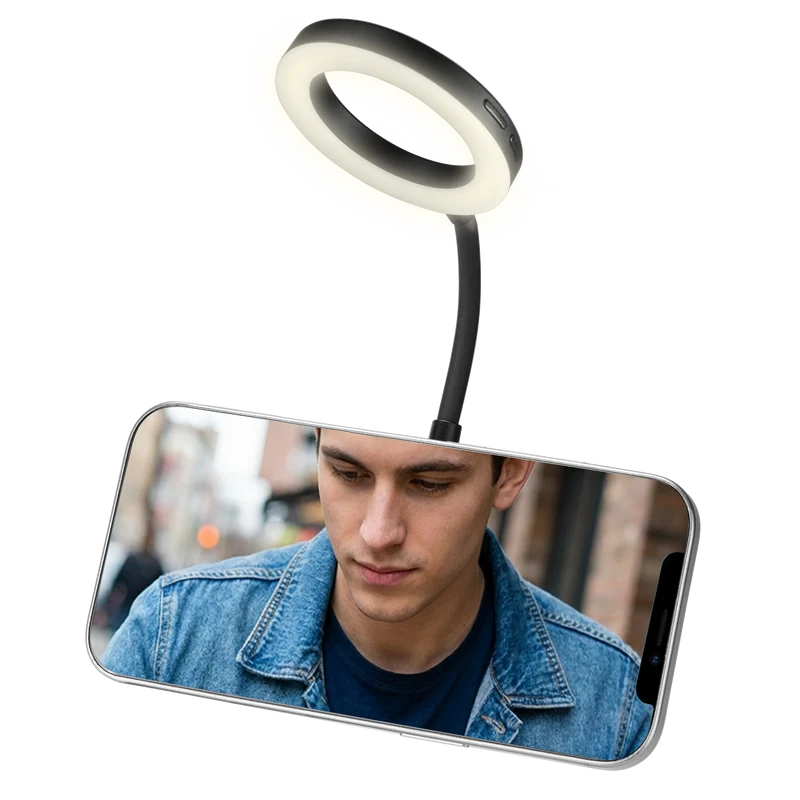 LUMIS Magnetisches LED-Ringlicht für Selfies