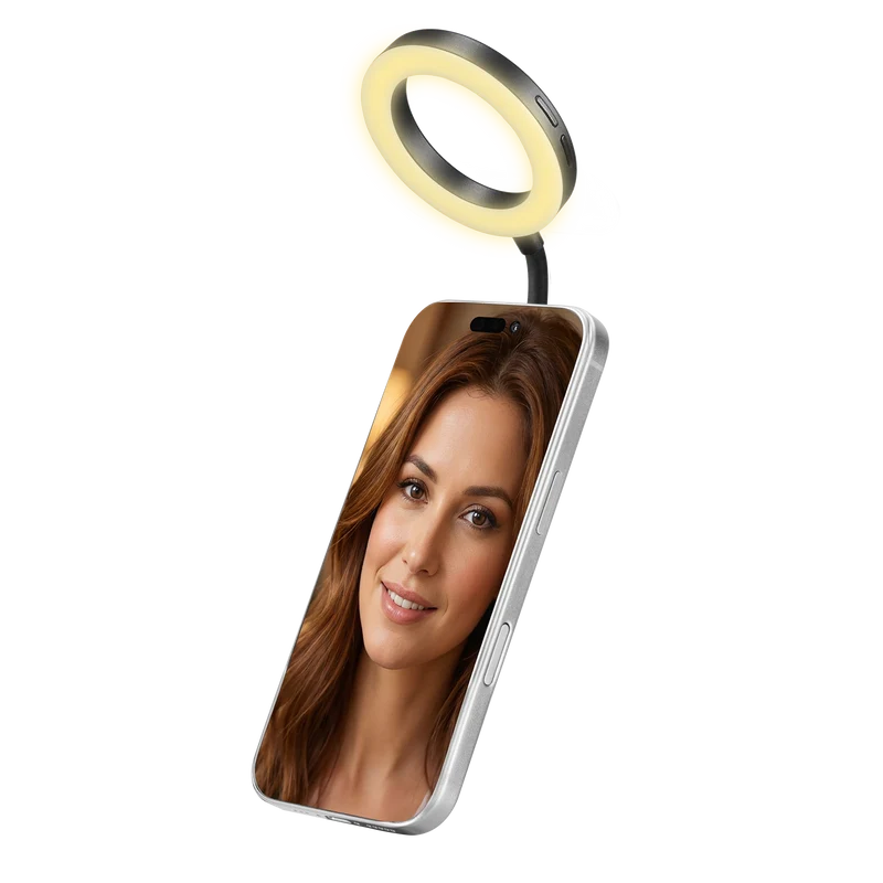 LUMIS Magnetisches LED-Ringlicht für Selfies