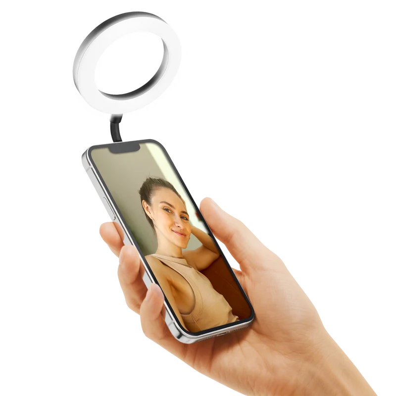LUMIS Magnetisches LED-Ringlicht für Selfies