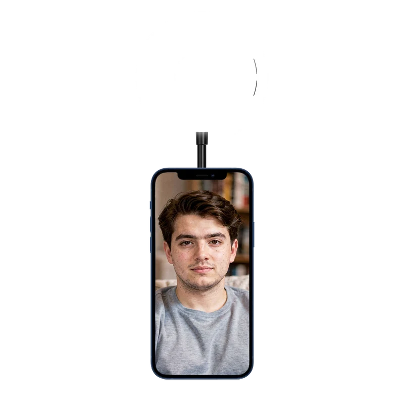 LUMIS Magnetisches LED-Ringlicht für Selfies