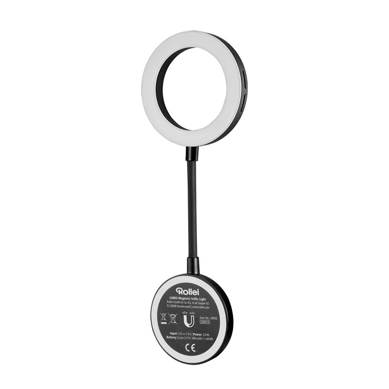 LUMIS Magnetisches LED-Ringlicht für Selfies