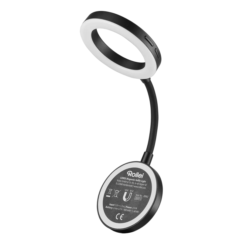 LUMIS Magnetisches LED-Ringlicht für Selfies