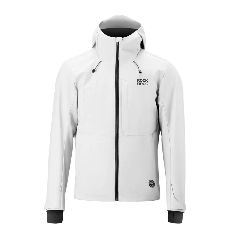 ROCKBROS Beheizbare Fahrradjacke mit Typ-C-Anschluss