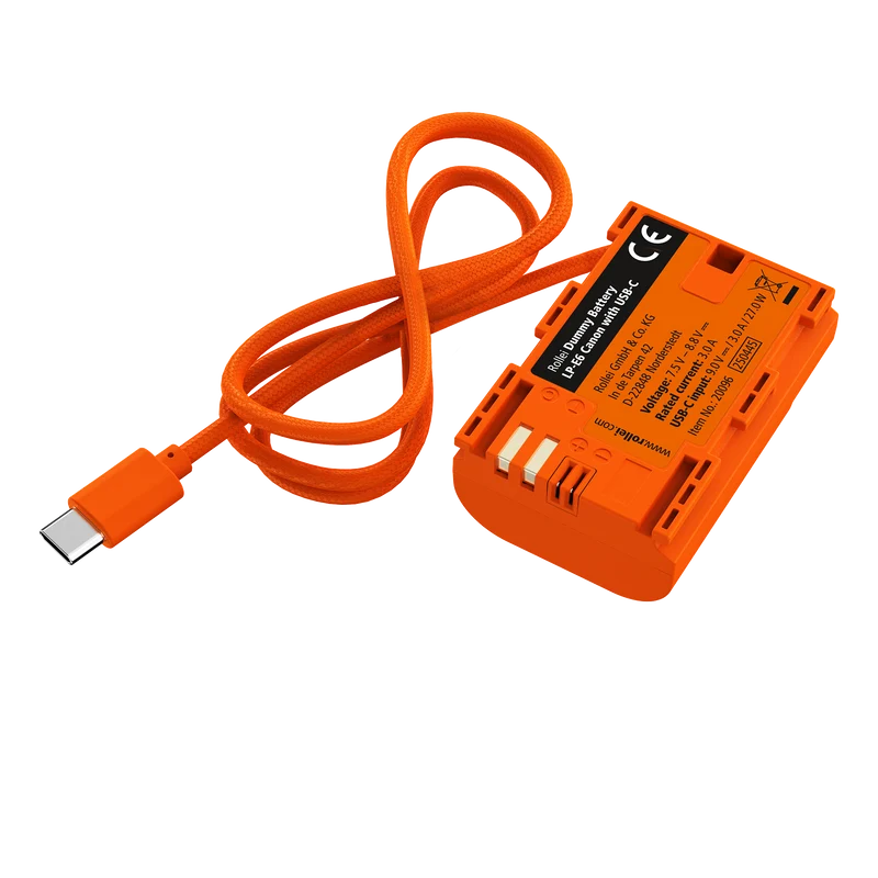 Dummy Kamera-Akku mit USB-C