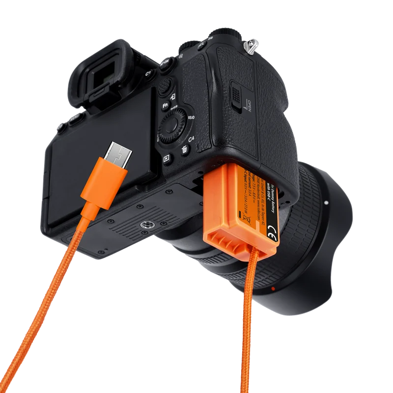 Dummy Kamera-Akku mit USB-C