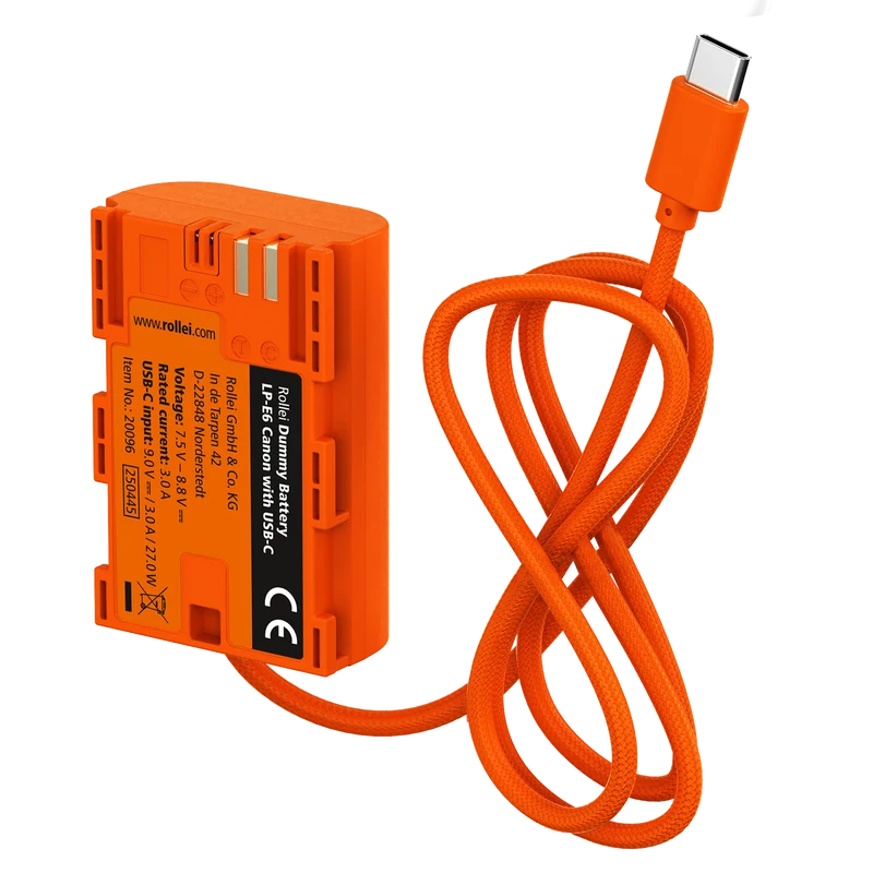 Dummy Kamera-Akku mit USB-C