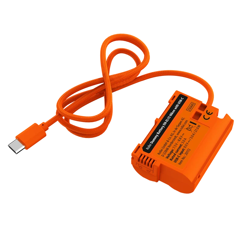 Dummy Kamera-Akku mit USB-C