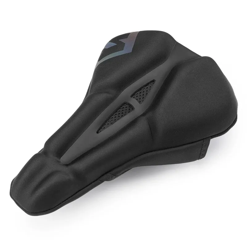 Fahrradsattel Überzug – Ergonomischer Sattelbezug Fahrrad mit 메모리 폼 및 3D 형상 Polsterung