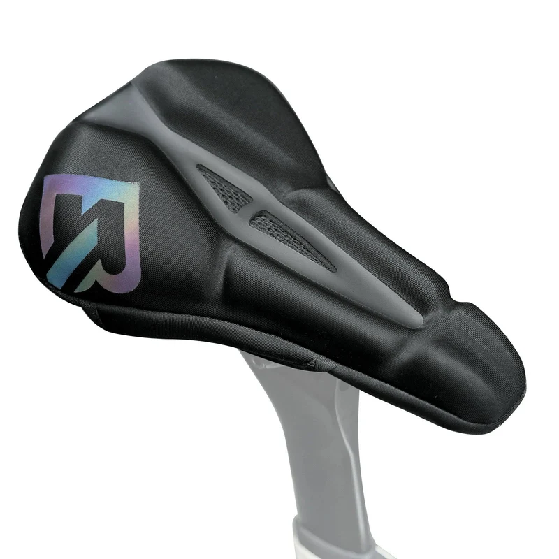 Fahrradsattel Überzug – Ergonomischer Sattelbezug Fahrrad mit 메모리 폼 및 3D 형상 Polsterung