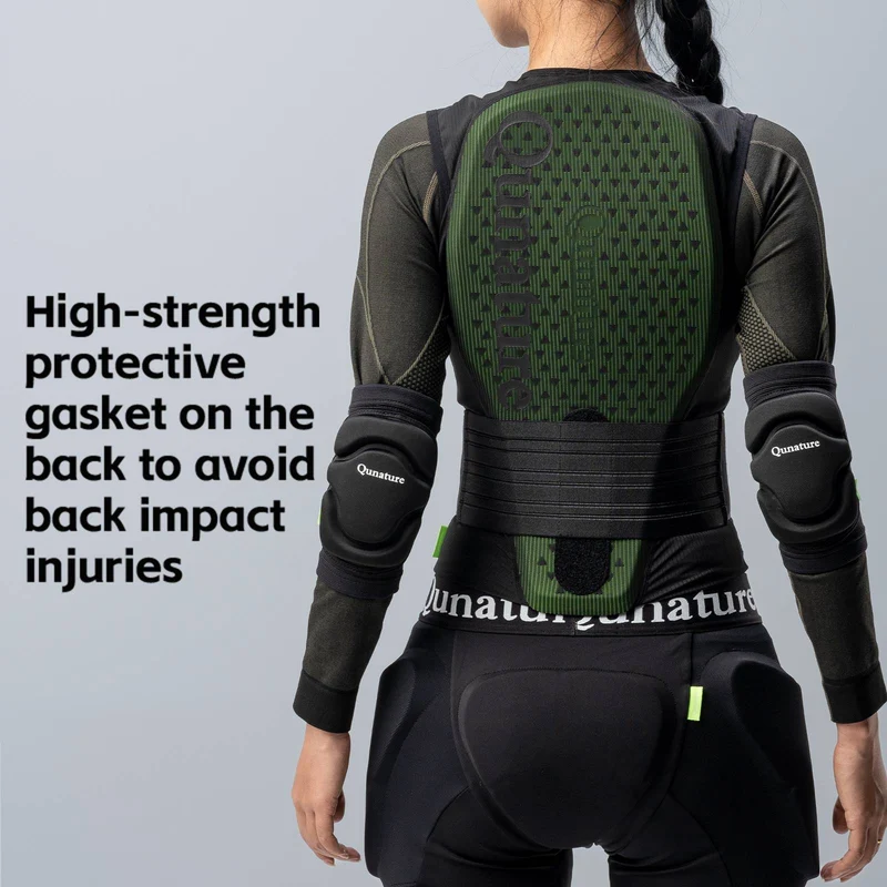 Qunature Live Shield – EAS Rückenprotektor verstellbare Jacke