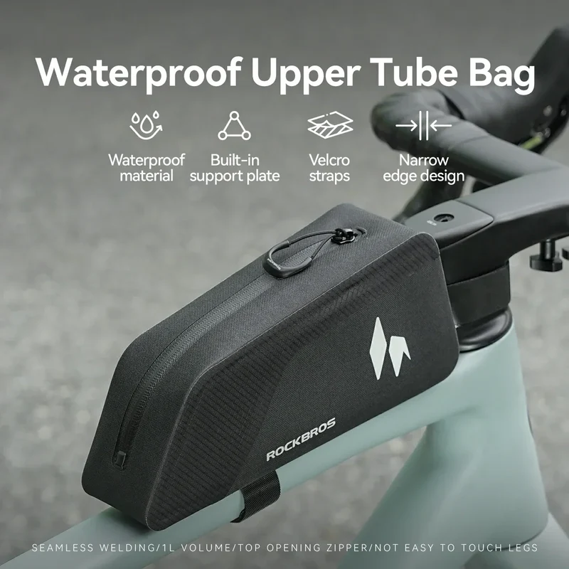 100% Wasserdichtes Oberrohrtasche 1L AS-151 RideMate