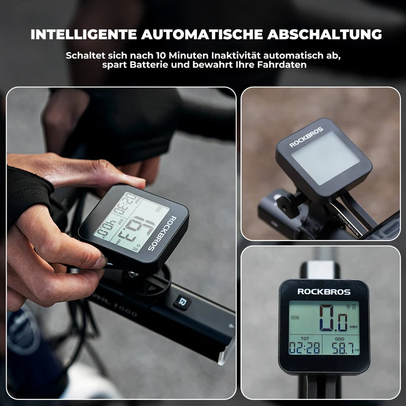 ROCKBROS Fahrrad컴퓨터 Kabellos G1