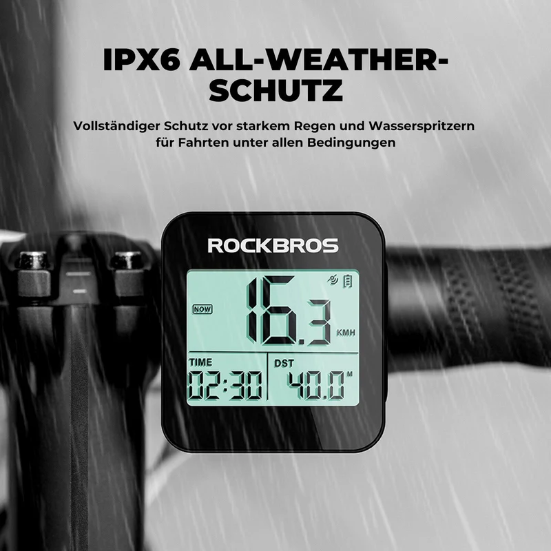 ROCKBROS Fahrrad컴퓨터 Kabellos G1