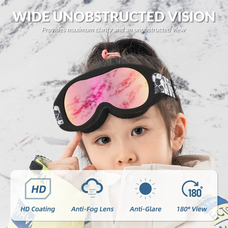Kinder & Eltern을 위한 Qunature Jugend Skibrille