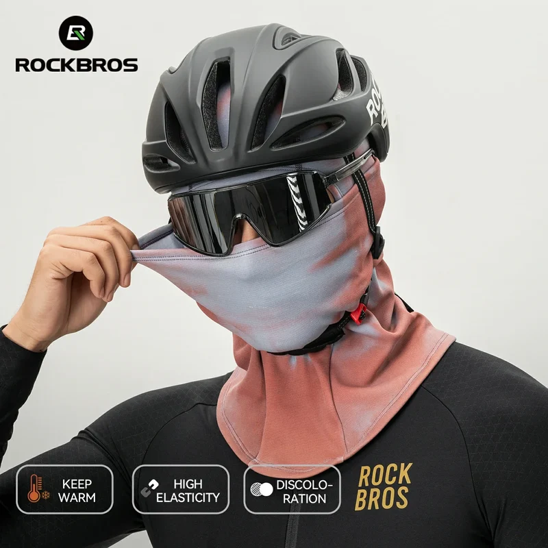 ROCKBROS 열감응형 겨울 발라클라바 플리스 스투름하우베