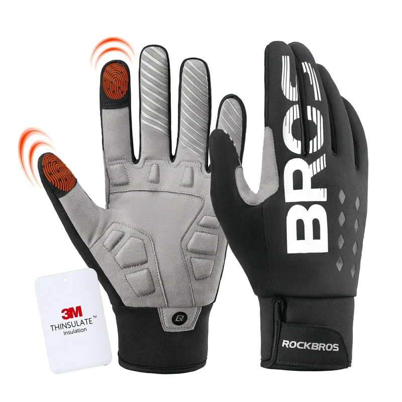 Fahrradhandschuhe Winter Thinsulate Warme Handschuhe 터치스크린
