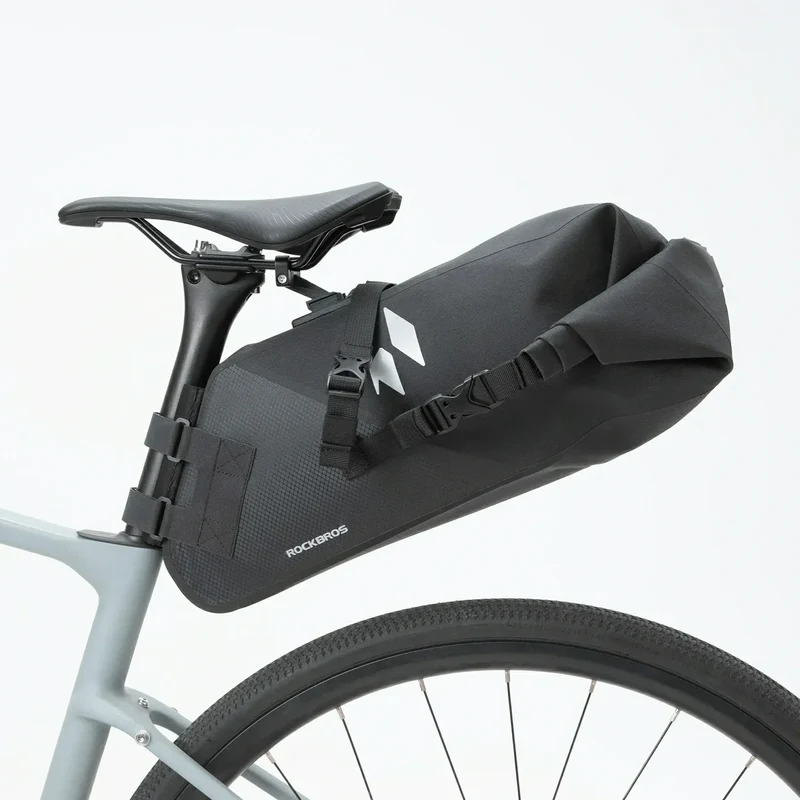 100% Wasserdichtes Fahrrad Satteltasche 13L AS-157 RideMate