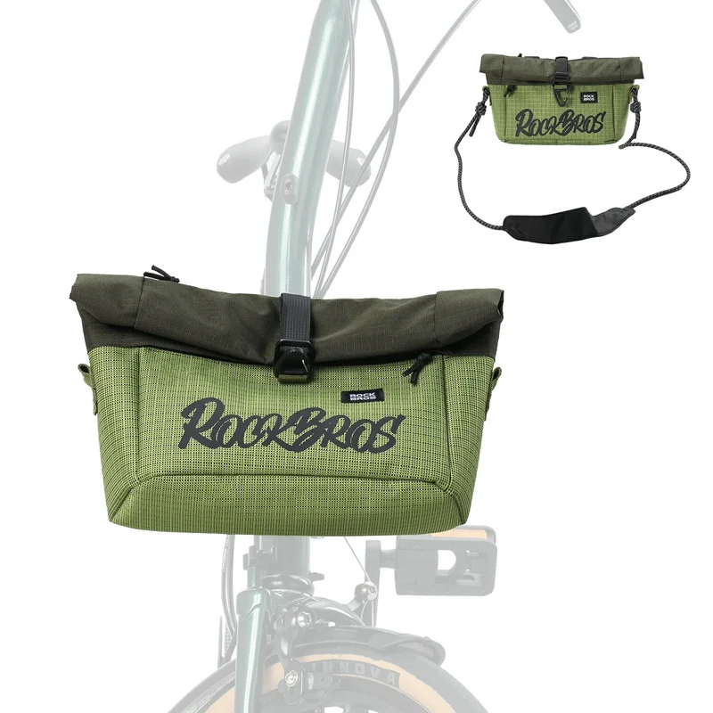 Flatrad 및 Brompton용 Lenkertasche, Fahrrad Tasche Lenker 2,8-4,6 L