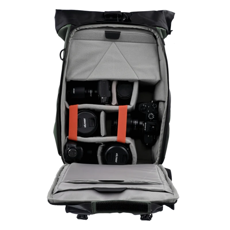 Fotoliner Ocean Rolltop | Fotorucksack