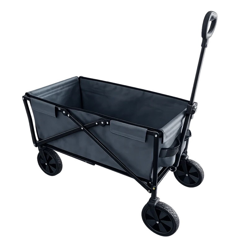 Faltbarer Bollerwagen 90L | robust, leicht & platzsparend