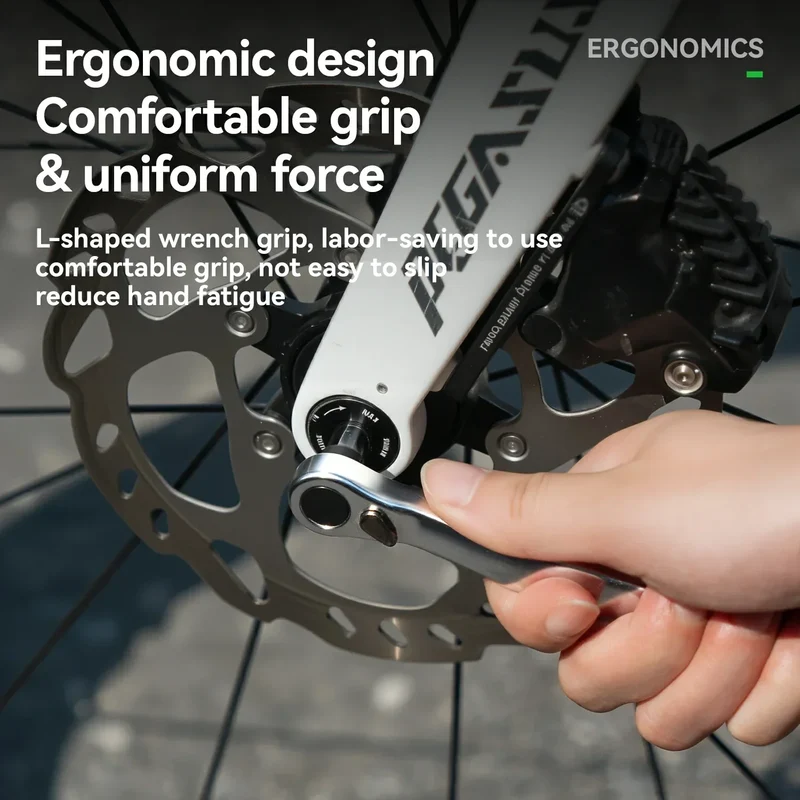 Multifunktionales 15-an-1 Mini-Ratsche-Fahrradwerkzeug