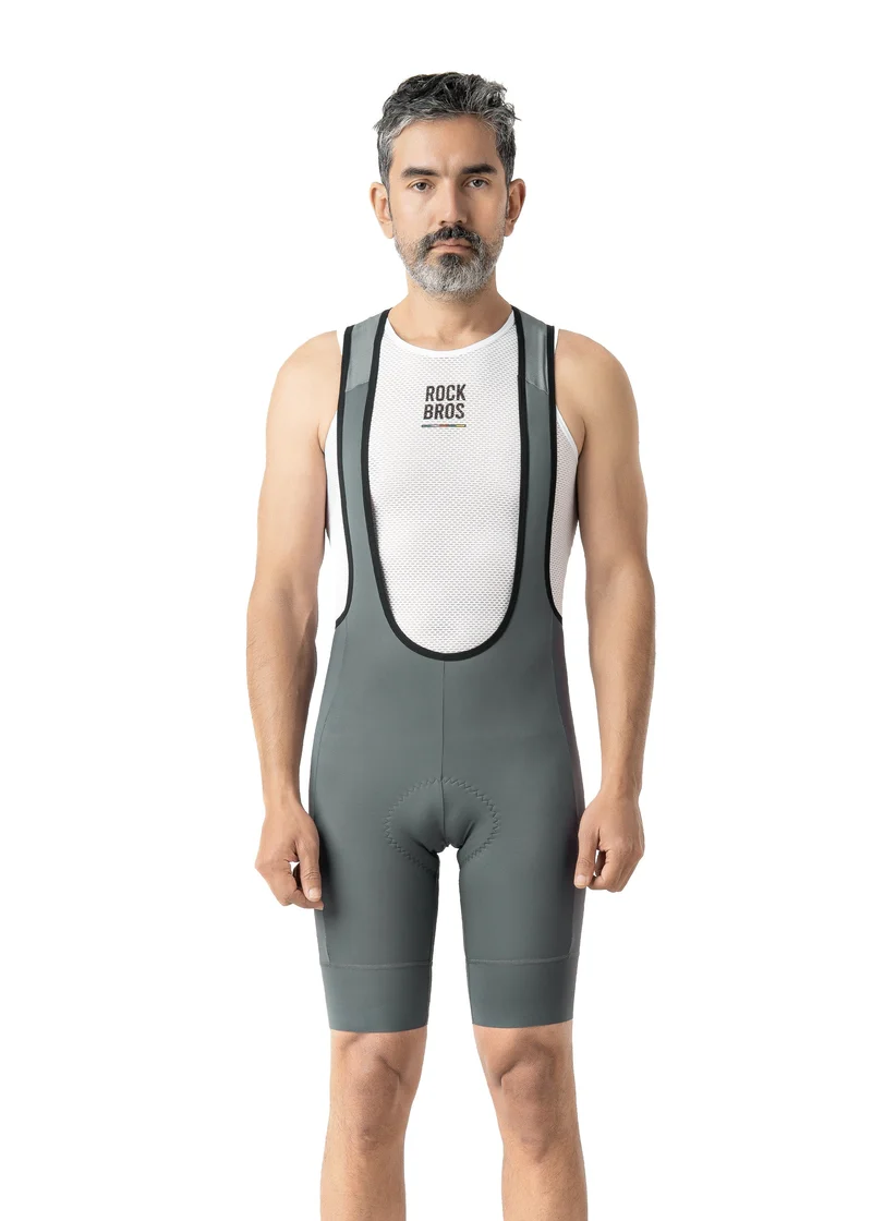 로드-투-스카이 Herren-Radlerhose mit Trägern