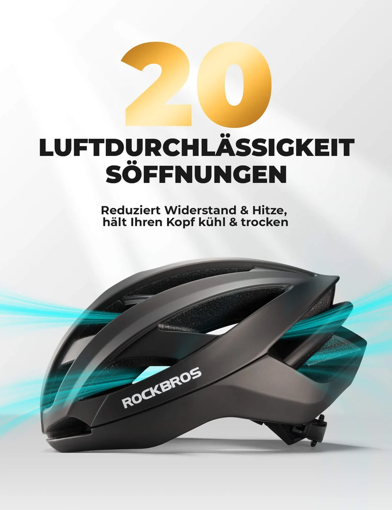 Fahrradhelm mit Verstärkungsrahmen 58-62cm