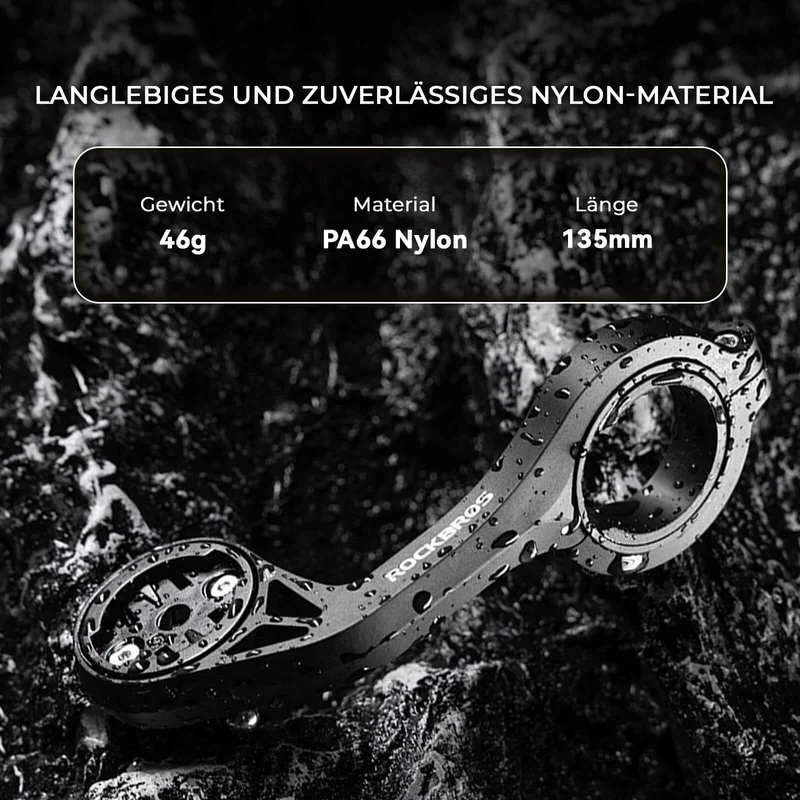 Fahrradcomputer Halterung Kompatibel for Fahrradlenker 31.8mm Kompatibel for Garmin, Wahoo, Bryton