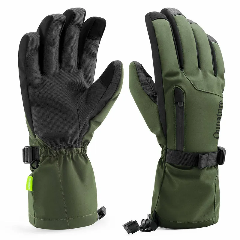 Qunature Winddichte Winterhandschuhe Ski / Fahrrad