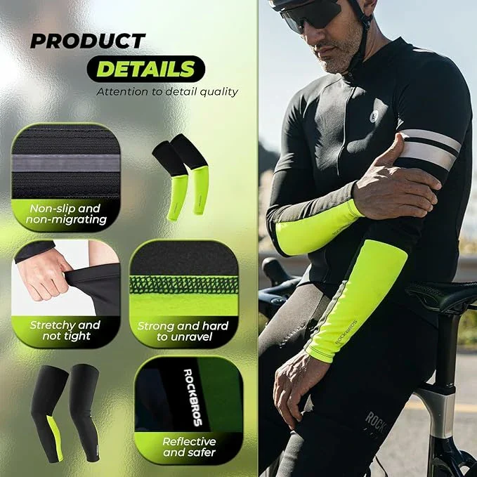 Sport Armlinge Beinlinge Wanter Äermschléi Armwärmer Beinwärmer 1 Set