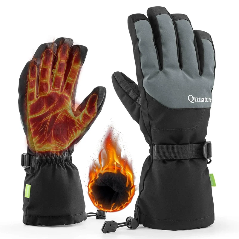 Qunature Skihandschuhe wasserdicht