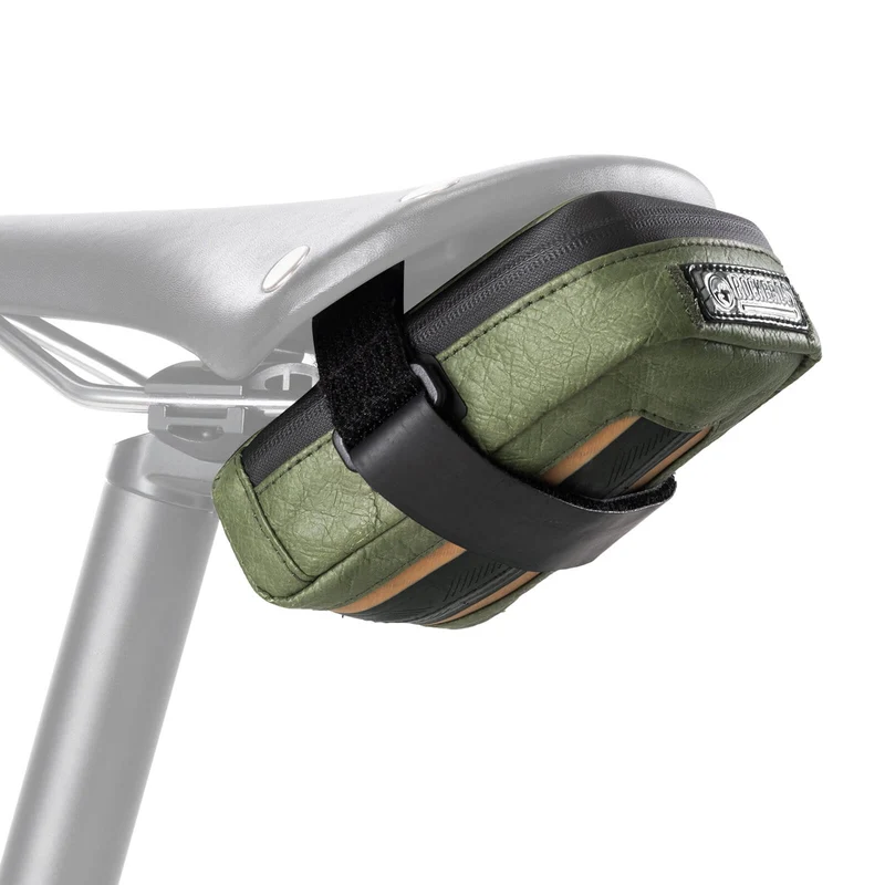 ROAD TO SKY Nachhaltige Fahrrad-Satteltasche aus recycelten Reifen 0,4L